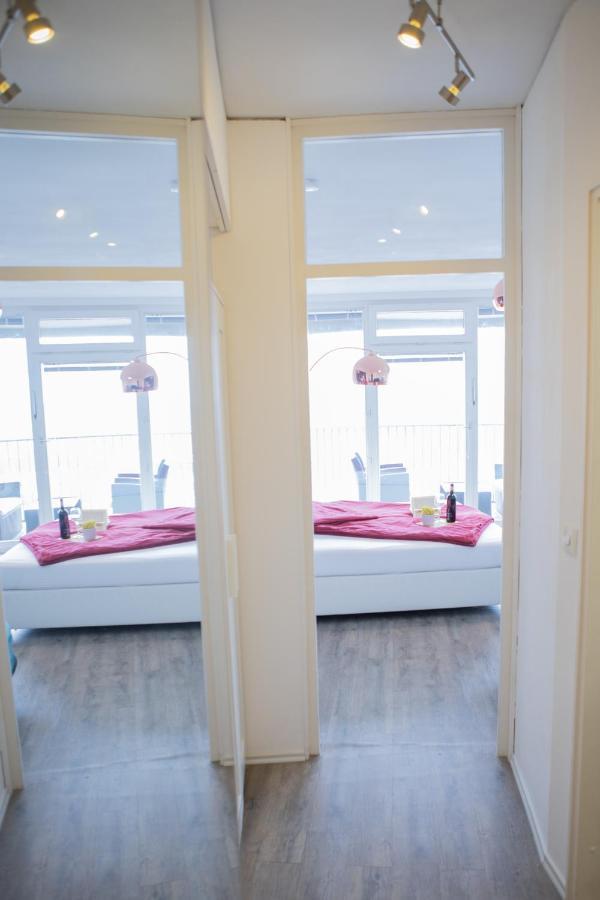 Modernes Apartment Mit Tollem Blick Ueber Die Stadt Augsburg Bagian luar foto